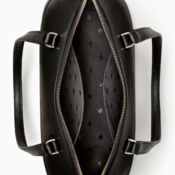 Kate Spade Dome Satchel in Black saffiano leather - Picture 12 of 12